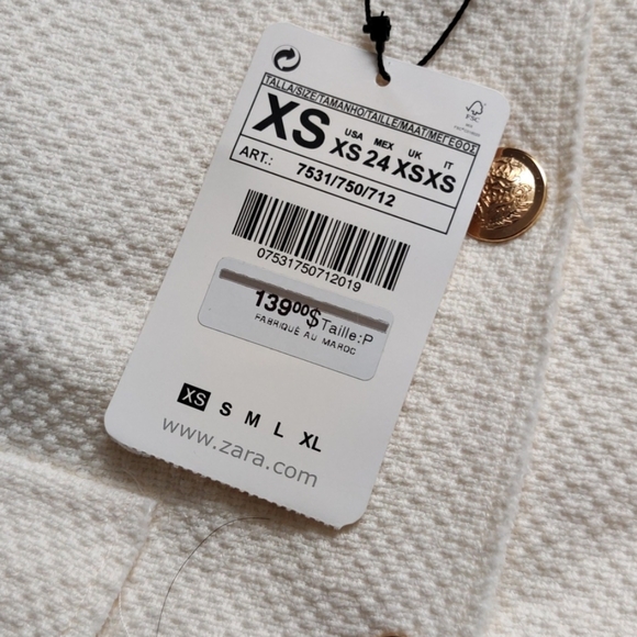 NWT Zara Blazer - Picture 7 of 8